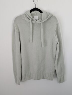 Allude 100% Cashmere Hooded Sweatshirt Size 1/S Elevated Basic Comfy Loungewear